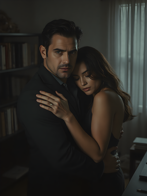 Free ai generated couple man illustration