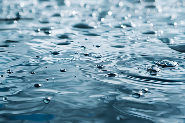 Free ai generated rain water illustration