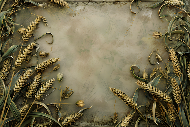 Free ai generated oat grains illustration