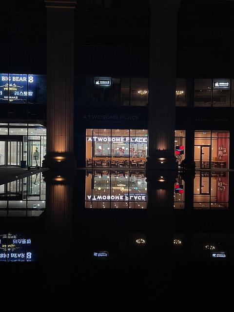 한국, Seoul, 노을, Night View