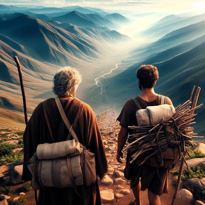 Download Abraham And Isaac, Religious, Religion. Royalty-Free Stock ...