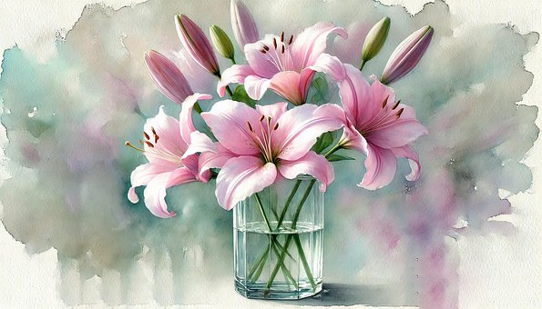 Free Pink Flower illustration and picture