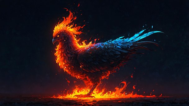 Phönix, Vogel, Fantasie, Mythisch
