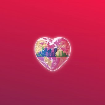Coração, Terra, Amor, Natureza