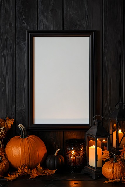 Free halloween frame black photo frame halloween decor illustration