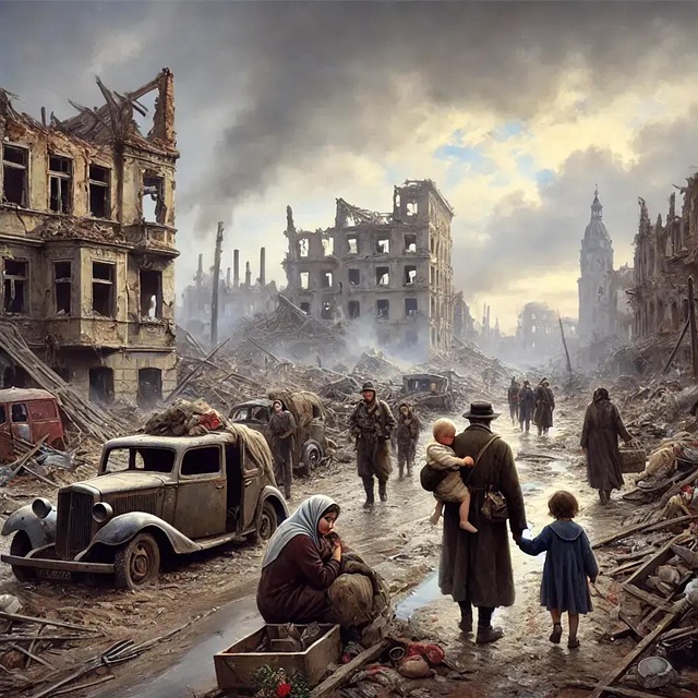 Krieg, Apokalypse, Geschichte, Stadt