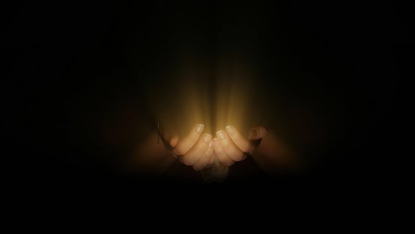 Gott, Aufleuchten, Beleuchtung, Licht