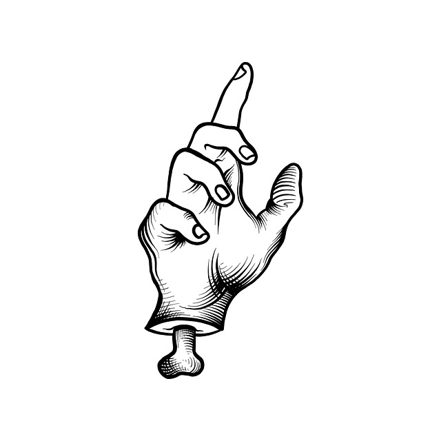 Free Hand Tattoo illustration and picture
