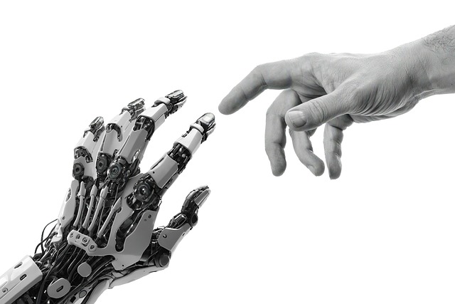 Download free HD stock image of Ai Generated Cyborg Free ai generated cyborg hand illustration