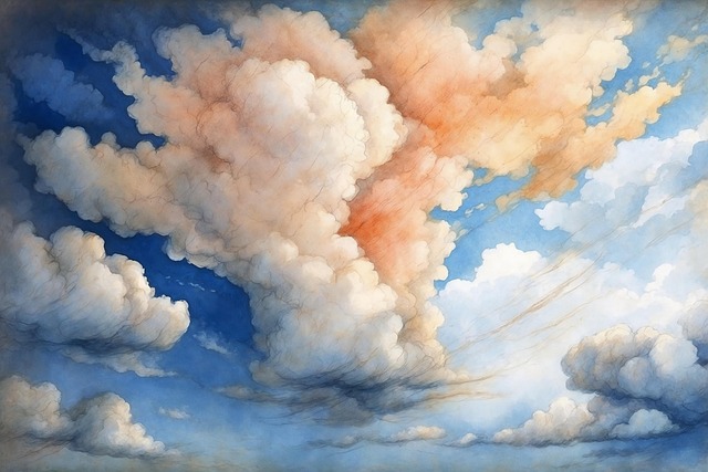 Free ai generated clouds cloud shape illustration