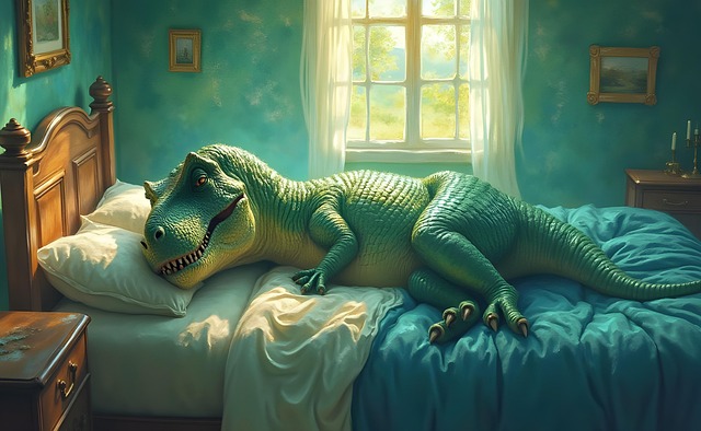 Dinosaurier, Schlaf, Fantasie, Märchen