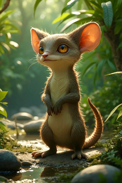 Free ai generated creature nature illustration