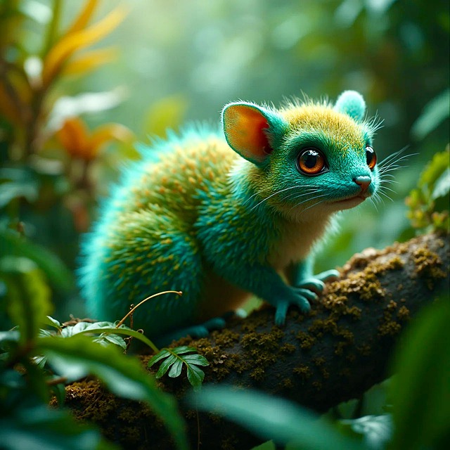 Free ai generated cute creature illustration