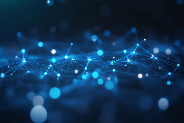 Free ai generated network digital illustration