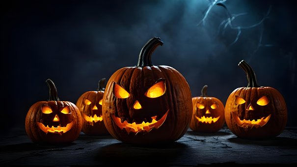 Ai Generiert, Kürbisse, Halloween