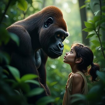 Free Ai Generated Girl illustration and picture