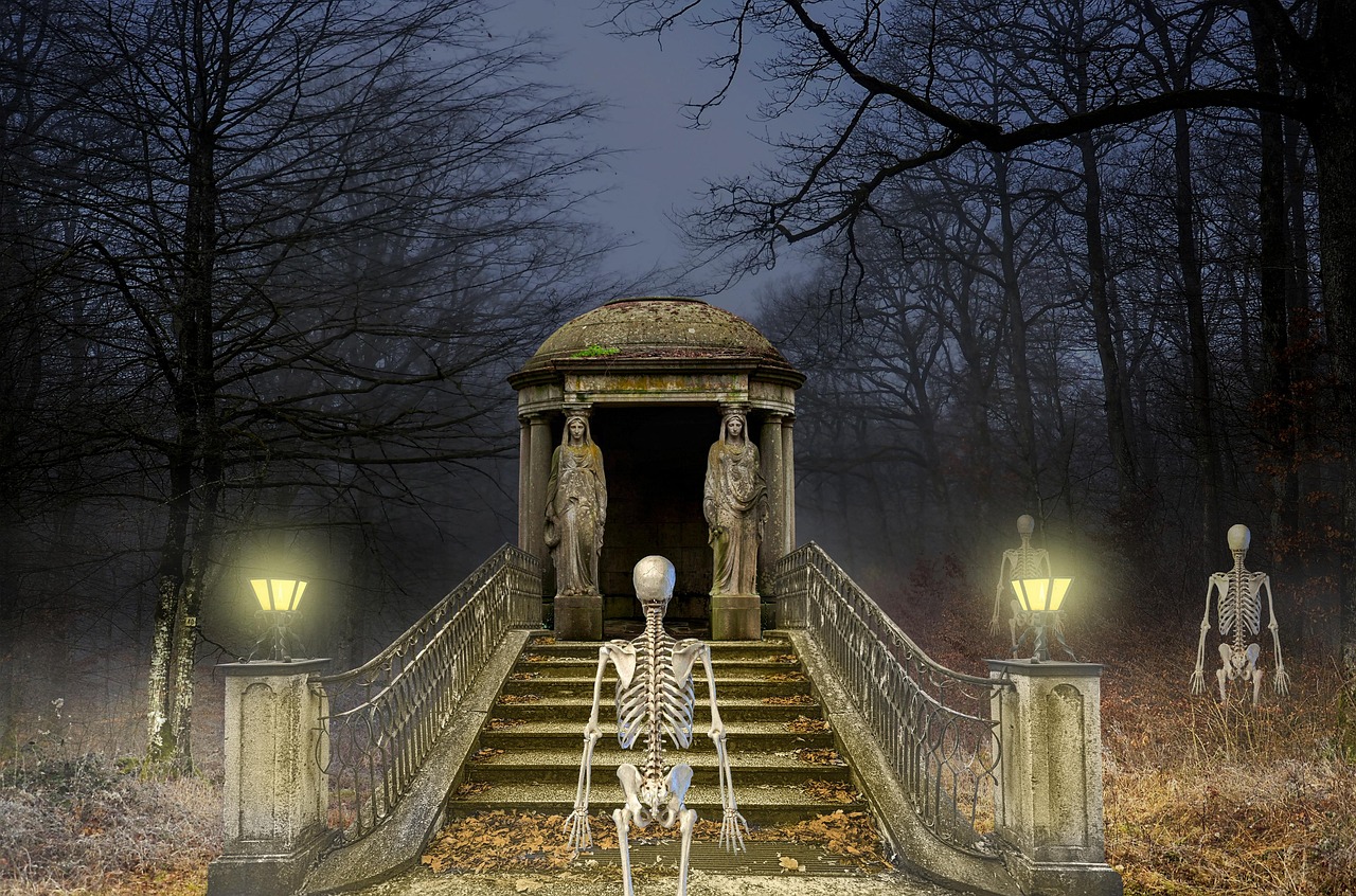 Skeletons - free online jigsaw puzzle photo