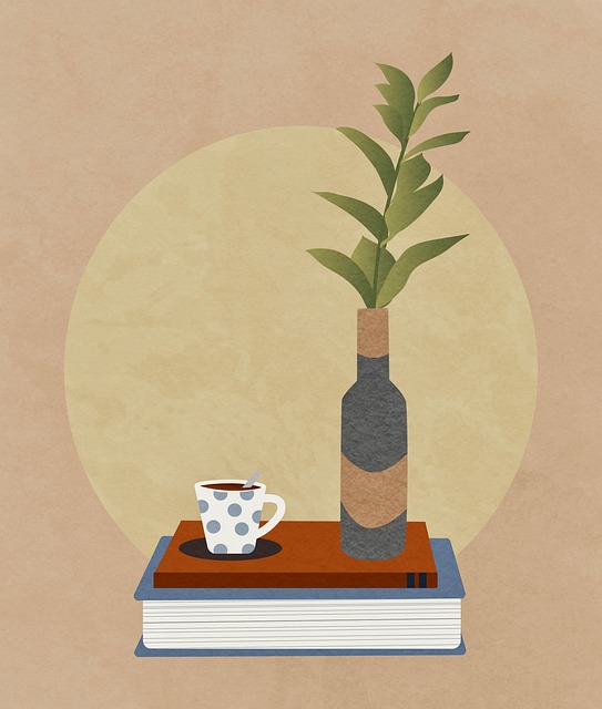 Free book nature coffee illustration
