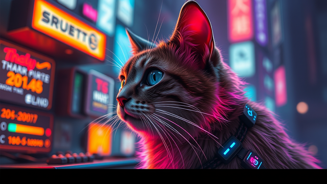 Chat Cyberpunk Couleur Vives Style Image Gratuite Sur Pixabay chat-cyberpunk-couleur-vives-style-image-gratuite-sur-pixabay