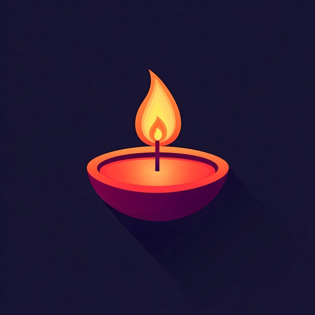 Download free HD stock image of Ai Generated Diya Free ai generated diya candle illustration