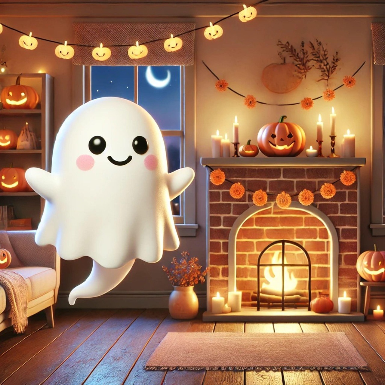 Halloween-Duschvorhang 90x183 Cm – Gruselige Vollmond-Nacht Mit Ästen & Fledermäusen, Wasserdicht