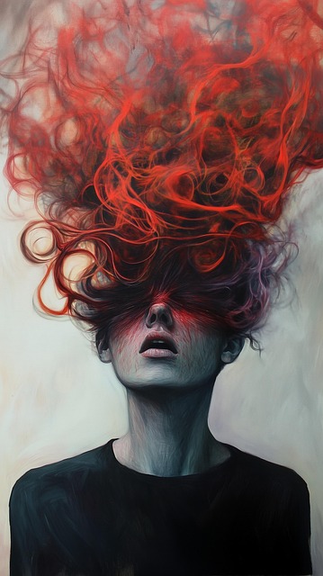 Free ai generated woman hair illustration