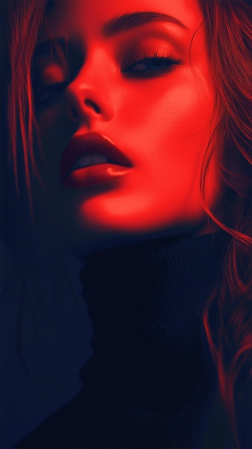 Free ai generated woman portrait illustration