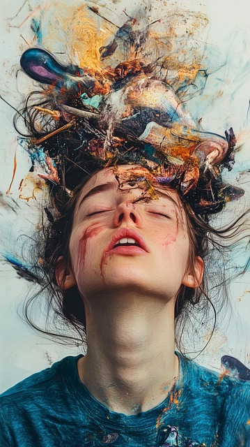 Free ai generated woman artwork illustration