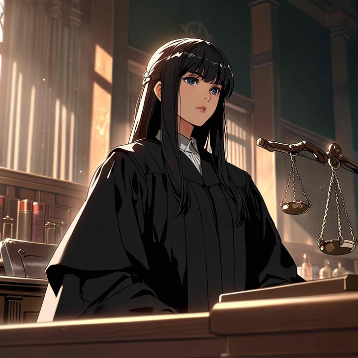 Download Ai Generated, Judge, Courtroom. Royalty-Free Stock ...