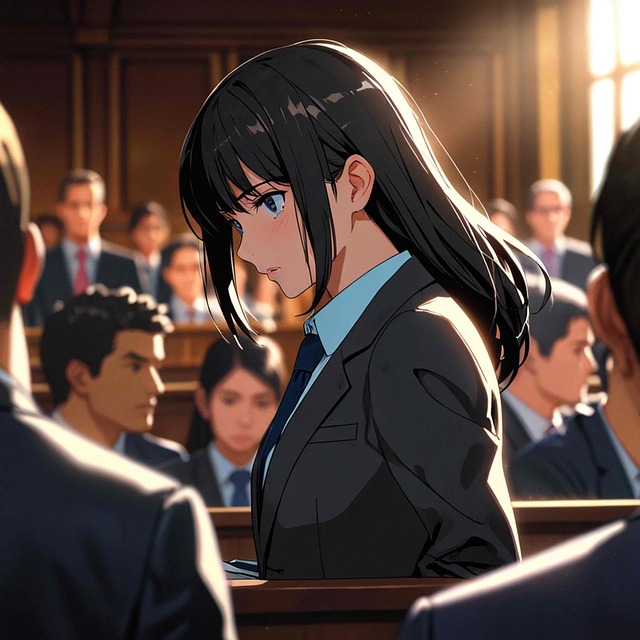 Free ai generated lawyer anime illustration
