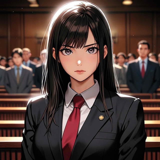 Free ai generated lawyer anime illustration