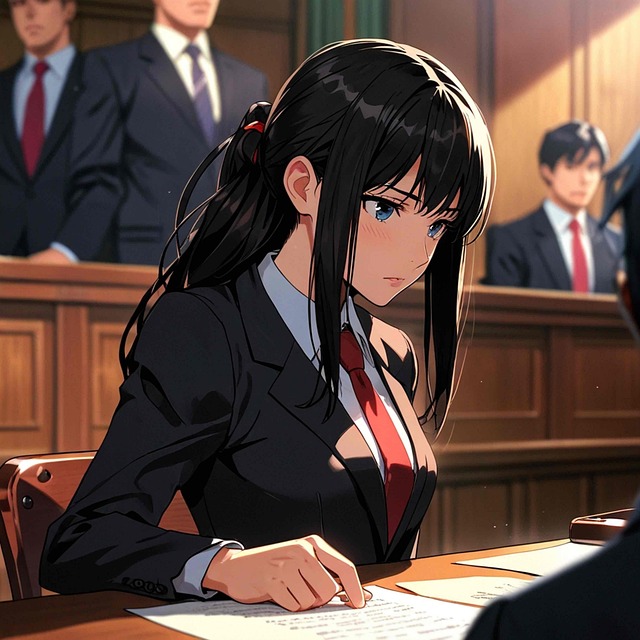 Free ai generated lawyer anime illustration