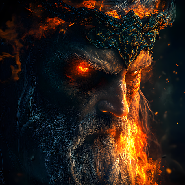 Download free HD stock image of Ai Generated Hades Free ai generated hades god illustration