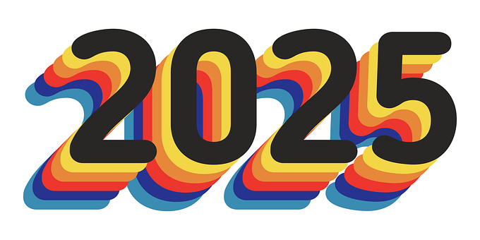 Jahr, 2025, Neujahr, Frohes Neues Jahr