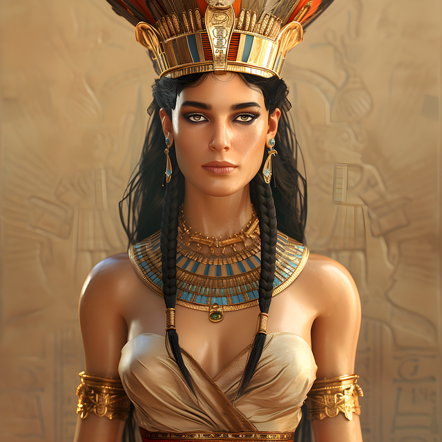 Free ai generated queen crown illustration