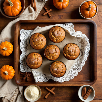 Free Ai Generated Pumpkins illustration and picture