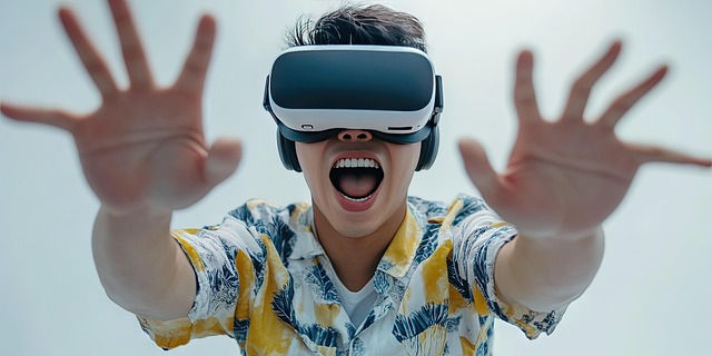 Free ai generated virtual reality headset illustration