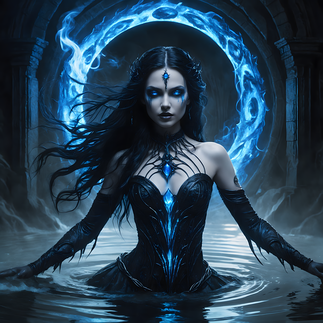 Download free HD stock image of Ai Generated Nature Free ai generated nature magician illustration