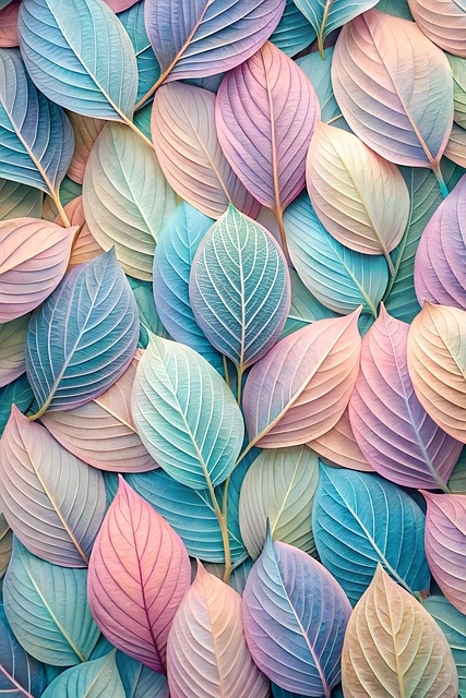 Free ai generated leaves foliage illustration