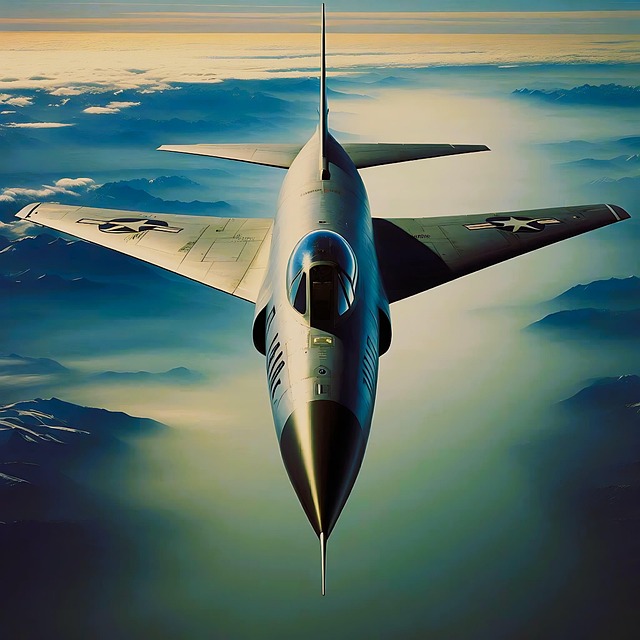 Free ai generated plane air force illustration