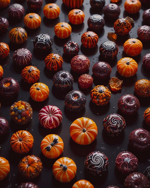 Free ai generated halloween sweets illustration
