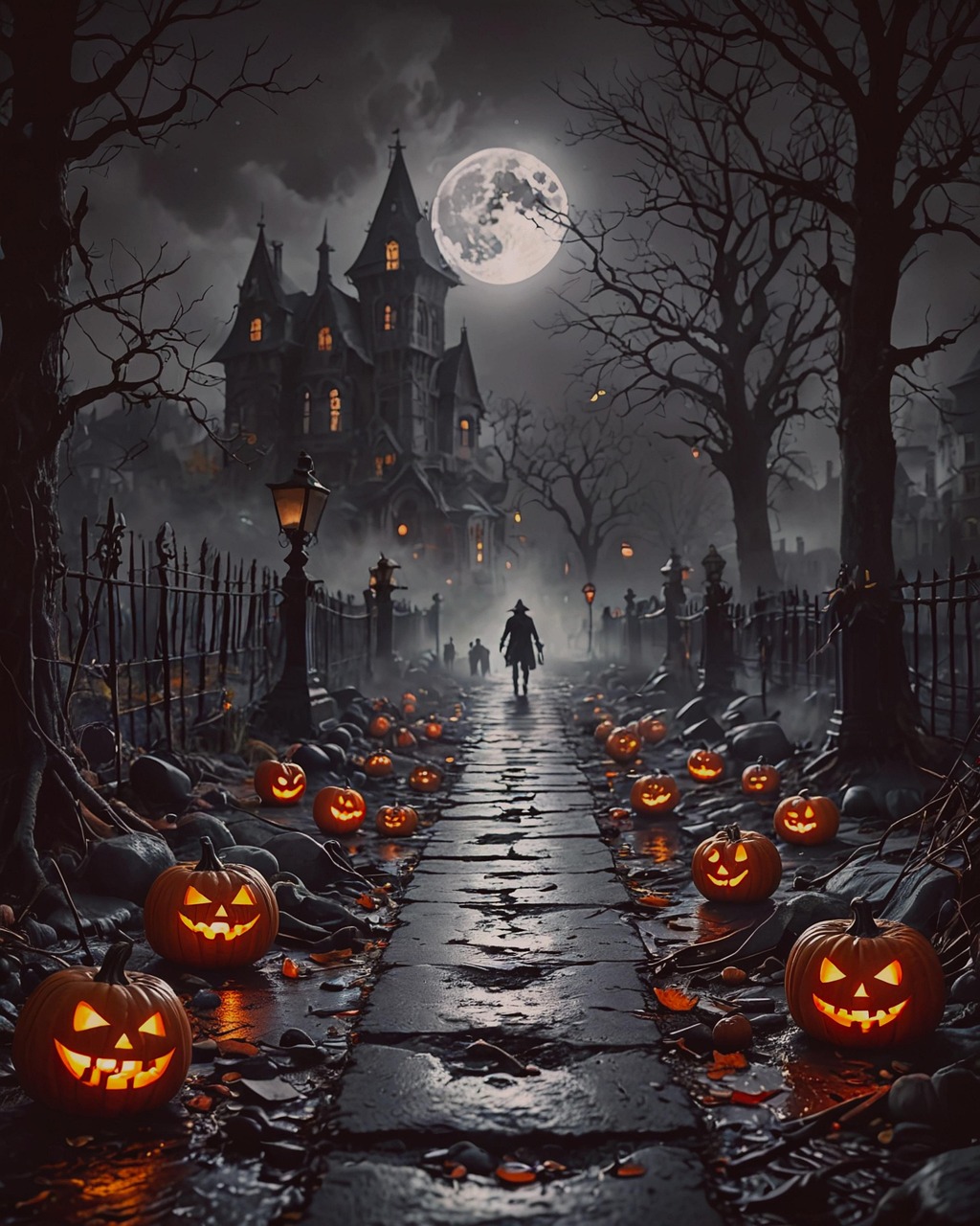 Download Ai Generated Halloween Haunted House Royalty Free Stock Download Ai Generated Halloween Haunted House Royalty Free Stock