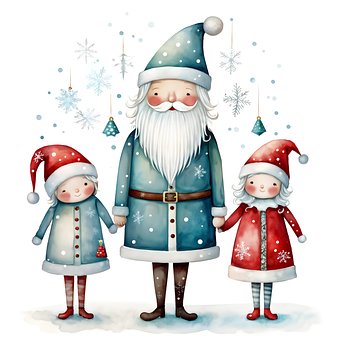 Ai Generiert, Weihnachten, Elfen, Zwerge