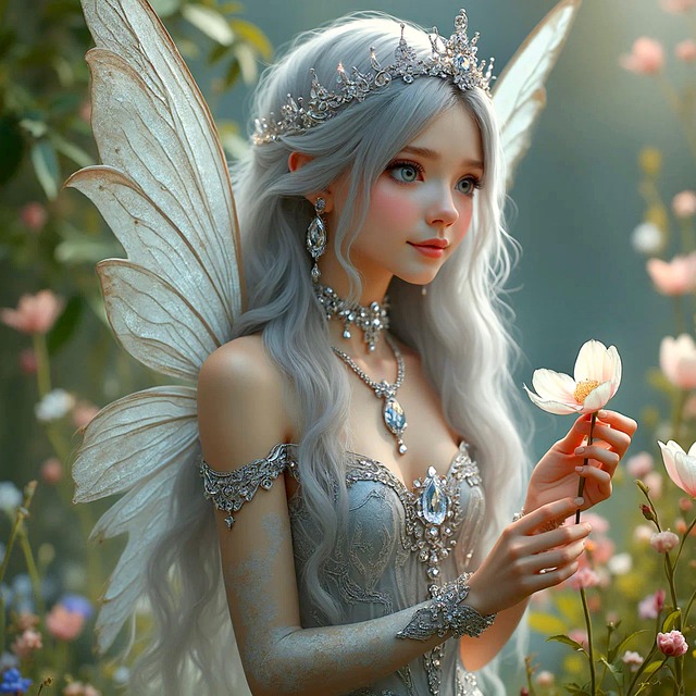 Free ai generated fairy princess illustration