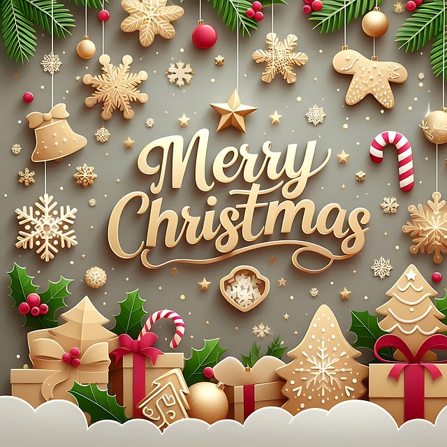 Ai Generiert, Festliche Weihnachtskunst
