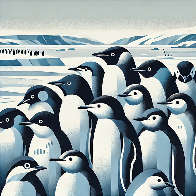 Ai Generiert, Pinguine