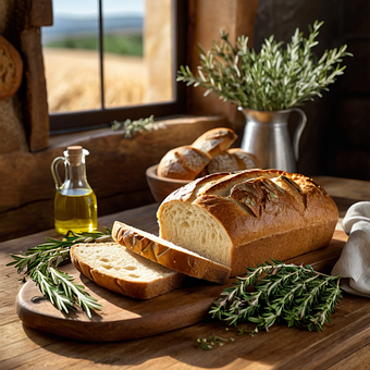 Free Ai Generated Bread illustration and picture