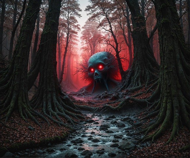 Ai Generiert, Kreatur, Monster, Wald