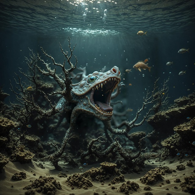Unterwasser, Fantasie, Kreatur