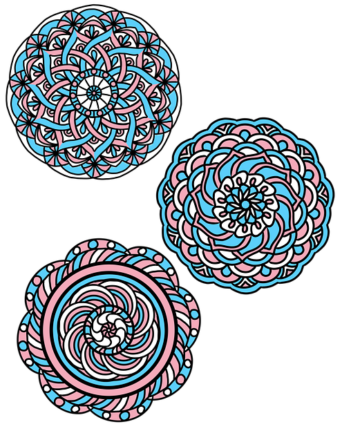 Free mandala design art illustration